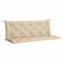 Cojín de banco de jardín tela Oxford beige 150x(50+50)x7 cm von , Kissen für Stühle und Sofas - Ref: Foro24-315019, Preis: 54...