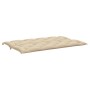 Cojín de banco de jardín tela Oxford beige 150x(50+50)x7 cm von , Kissen für Stühle und Sofas - Ref: Foro24-315019, Preis: 54...