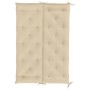 Cojín de banco de jardín tela Oxford beige 150x(50+50)x7 cm von , Kissen für Stühle und Sofas - Ref: Foro24-315019, Preis: 54...