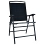 Mesa y sillas de bistró 3 piezas acero negro by , Garden sets - Ref: Foro24-3054572, Price: 131,48 €, Discount: %