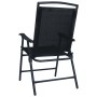 Mesa y sillas de bistró 3 piezas acero negro by , Garden sets - Ref: Foro24-3054572, Price: 131,48 €, Discount: %