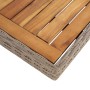 Set comedor de jardín 9 piezas y cojines ratán sintético by , Garden sets - Ref: Foro24-3057815, Price: 1,00 €, Discount: %