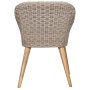 Juego de comedor para jardín 7 piezas ratán sintético marrón by , Garden sets - Ref: Foro24-3059484, Price: 915,84 €, Discoun...