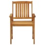 Sillas de jardín con cojines 4 unidades madera maciza de acacia by , Garden chairs - Ref: Foro24-3061214, Price: 323,18 €, Di...