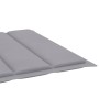 Tumbona de jardín con cojín madera maciza de acacia by , Loungers - Ref: Foro24-3061330, Price: 206,53 €, Discount: %