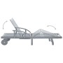 Tumbona de jardín con cojín madera maciza de acacia by , Loungers - Ref: Foro24-3061339, Price: 203,06 €, Discount: %