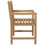 Sillas de jardín 2 uds madera maciza de teca con cojines verdes von , Gartenstühle - Ref: Foro24-3062750, Preis: 294,32 €, Ra...