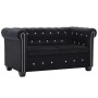 Chesterfield sofá de 2 plazas de terciopelo 146x75x72 cm negro von , Sofas - Ref: Foro24-247137, Preis: 520,03 €, Rabatt: %