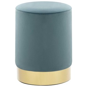 Taburete de terciopelo azul claro y dorado von , Klapphocker und Stühle - Ref: Foro24-249840, Preis: 41,99 €, Rabatt: %