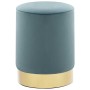 Taburete de terciopelo azul claro y dorado von , Klapphocker und Stühle - Ref: Foro24-249840, Preis: 41,99 €, Rabatt: %