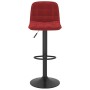 Taburetes de cocina 2 unidades terciopelo rojo tinto von , Küchenhocker - Ref: Foro24-333997, Preis: 128,56 €, Rabatt: %