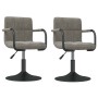 Sillas de comedor giratorias 2 uds de terciopelo gris claro von , Essstühle - Ref: Foro24-334617, Preis: 132,10 €, Rabatt: %
