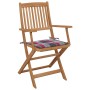 Sillas de jardín plegables 2 uds y cojines madera maciza acacia von , Gartenstühle - Ref: Foro24-3064603, Preis: 158,81 €, Ra...