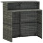 Juego muebles de bar para jardín 4 piezas y cojines gris von , Gartensets - Ref: Foro24-3064877, Preis: 351,99 €, Rabatt: %