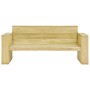 Banco de jardín cojines antracita madera pino impregnada 179cm von , Gartenbänke - Ref: Foro24-3065756, Preis: 353,43 €, Raba...
