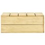 Set muebles de jardín y cojines 3 pzas madera pino impregnada by , Garden sets - Ref: Foro24-3065806, Price: 447,94 €, Discou...