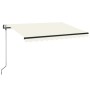 Toldo automático con LED y sensor de viento crema 350x250 cm von , Markisen - Ref: Foro24-3069092, Preis: 540,85 €, Rabatt: %