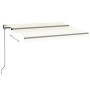Toldo automático con LED y sensor de viento crema 350x250 cm von , Markisen - Ref: Foro24-3069092, Preis: 540,85 €, Rabatt: %