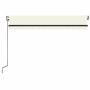 Toldo automático con LED y sensor de viento crema 350x250 cm von , Markisen - Ref: Foro24-3069092, Preis: 540,85 €, Rabatt: %