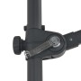 Ausleger-Sonnenschirm mit schwarzer Stahlstange 300 cm von vidaXL, Sonnenschirme - Ref: Foro24-46998, Preis: 95,82 €, Rabatt: %
