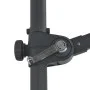 Ausleger-Sonnenschirm mit schwarzer Stahlstange 300 cm von vidaXL, Sonnenschirme - Ref: Foro24-46998, Preis: 93,93 €, Rabatt: %
