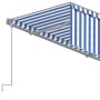Toldo retráctil automático con persiana azul y blanco 3,5x2,5 m von , Markisen - Ref: Foro24-3069406, Preis: 430,45 €, Rabatt: %