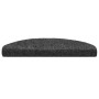 Alfombrillas de escaleras autoadhesivas gris 5 uds 65x21x4 cm de vidaXL, Alfombrillas para escalones - Ref: Foro24-149700, Pr...