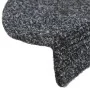 Alfombrillas de escaleras autoadhesivas gris 5 uds 65x21x4 cm by vidaXL, Stair mats - Ref: Foro24-149700, Price: 23,18 €, Dis...