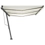 Toldo automático con LED sensor de viento crema 600x350 cm von , Markisen - Ref: Foro24-3069892, Preis: 1,00 €, Rabatt: %