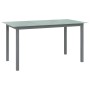 Juego de comedor de jardín 10 piezas negro y plateado by , Garden sets - Ref: Foro24-3070646, Price: 594,45 €, Discount: %