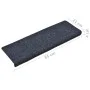 Stair mat 5 pcs anthracite punched 65x21x4 cm by vidaXL, Stair mats - Ref: Foro24-149732, Price: 20,12 €, Discount: %