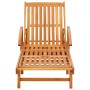 Tumbonas con cojines 2 unidades madera maciza de acacia by , Loungers - Ref: Foro24-3077339, Price: 443,88 €, Discount: %