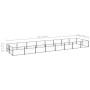 Perrera acero 16 m² negra von , Hundehütten und Zäune - Ref: Foro24-3082115, Preis: 366,75 €, Rabatt: %