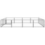 Perrera acero 16 m² negra von , Hundehütten und Zäune - Ref: Foro24-3082143, Preis: 301,67 €, Rabatt: %