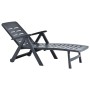 Tumbona plegable de plástico gris antracita von , Liegen - Ref: Foro24-48756, Preis: 115,68 €, Rabatt: %
