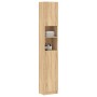 Armario baño madera de ingeniería color roble 32x25,5x190 cm von , Badezimmermöbel - Ref: Foro24-802879, Preis: 106,48 €, Rab...