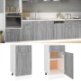 Armario bajo cocina “Lyon” madera ingeniería gris Sonoma von , Küchenschränke - Ref: Foro24-815571, Preis: 66,94 €, Rabatt: %