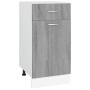 Armario bajo cocina “Lyon” madera ingeniería gris Sonoma von , Küchenschränke - Ref: Foro24-815571, Preis: 66,94 €, Rabatt: %