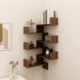 Estanterías de esquina de pared 2uds marrón roble 40x40x50 cm von , Regale und Regale - Ref: Foro24-815209, Preis: 40,64 €, R...