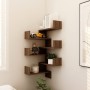 Estanterías de esquina de pared 2uds marrón roble 40x40x50 cm von , Regale und Regale - Ref: Foro24-815209, Preis: 40,64 €, R...