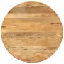Mesa de comedor madera maciza de mango y acero 110x78 cm von , Küchen- und Esstische - Ref: Foro24-338454, Preis: 235,79 €, R...