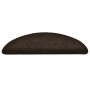 Self-adhesive stair tread mat 5 units 56x17x3 cm brown by vidaXL, Stair mats - Ref: Foro24-149688, Price: 18,54 €, Discount: %