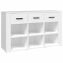 Aparador de madera contrachapada blanco 100x30x59,5 cm von , Sideboards - Ref: Foro24-821004, Preis: 122,13 €, Rabatt: %