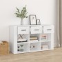 Aparador de madera contrachapada blanco 100x30x59,5 cm von , Sideboards - Ref: Foro24-821004, Preis: 122,13 €, Rabatt: %