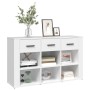 Aparador de madera contrachapada blanco 100x30x59,5 cm von , Sideboards - Ref: Foro24-821004, Preis: 122,13 €, Rabatt: %