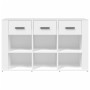 Aparador de madera contrachapada blanco 100x30x59,5 cm von , Sideboards - Ref: Foro24-821004, Preis: 122,13 €, Rabatt: %