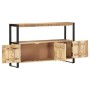 Aparador madera maciza de mango 120x30x75 cm de , Aparadores - Ref: Foro24-247923, Precio: 262,56 €, Descuento: %