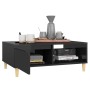 Mesa de centro madera contrachapada negro brillante 90x60x35 cm by , Coffee table - Ref: Foro24-806002, Price: 69,28 €, Disco...
