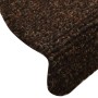 Selbstklebende Leitermatte 5 Stück 56x17x3 cm braun von vidaXL, Treppenmatten - Ref: Foro24-149688, Preis: 18,54 €, Rabatt: %