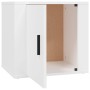 Mesita de noche blanca 50x39x47 cm von , Schließfächer und Lagerschränke - Ref: Foro24-816688, Preis: 38,59 €, Rabatt: %